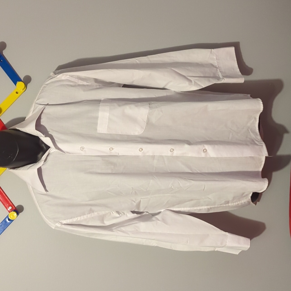 Classic White Men's Shirt